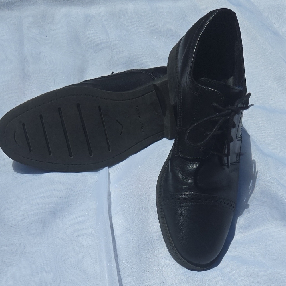 Mens Cole Haan Leather Oxfords Size 11